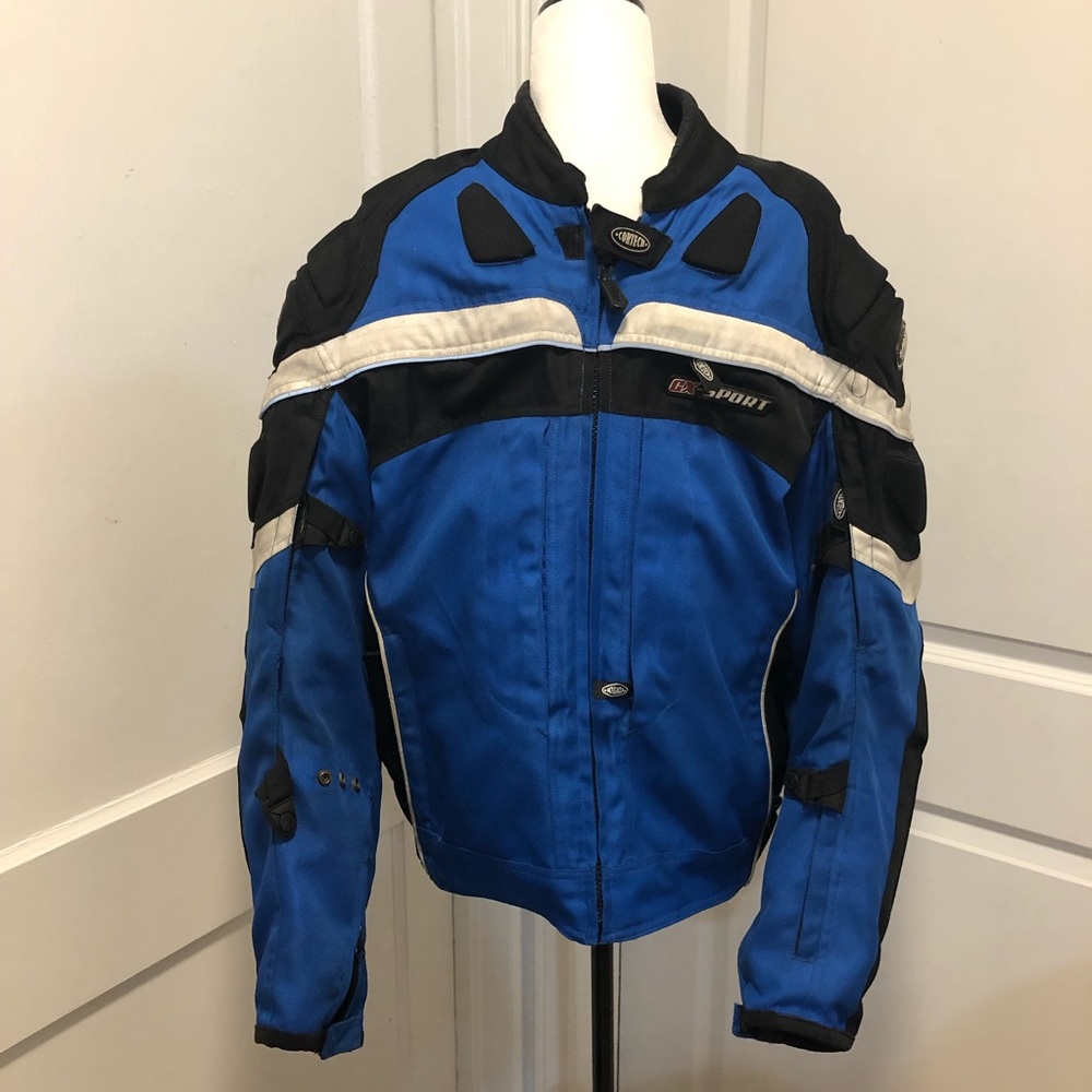 Cortech GX sport motorcycle jacket size large/44